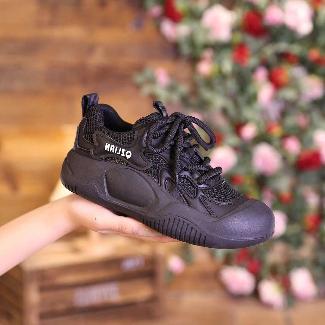 retro mesh casual sneakers - nivoland
