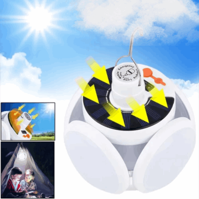 Portable Solar LED Bulb - Your Ultimate Outdoor Companion! - NivoLand