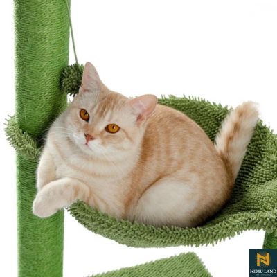 Cactus cat tree, sisal scratching post for Exercise - NivoLand