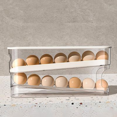 Double Layer Egg Storage Box for Refrigerator (12 Eggs) - NivoLand