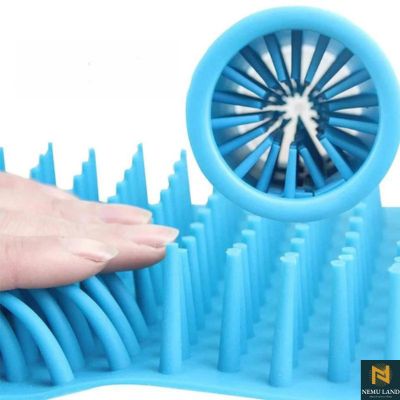 dog paw and foot cleaner (green) - nivoland