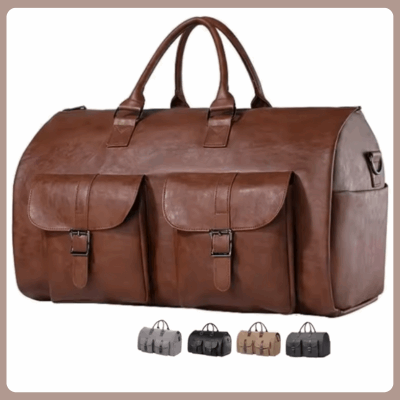 large pu folding suit storage bag, pack smarter, travel better! - nivoland