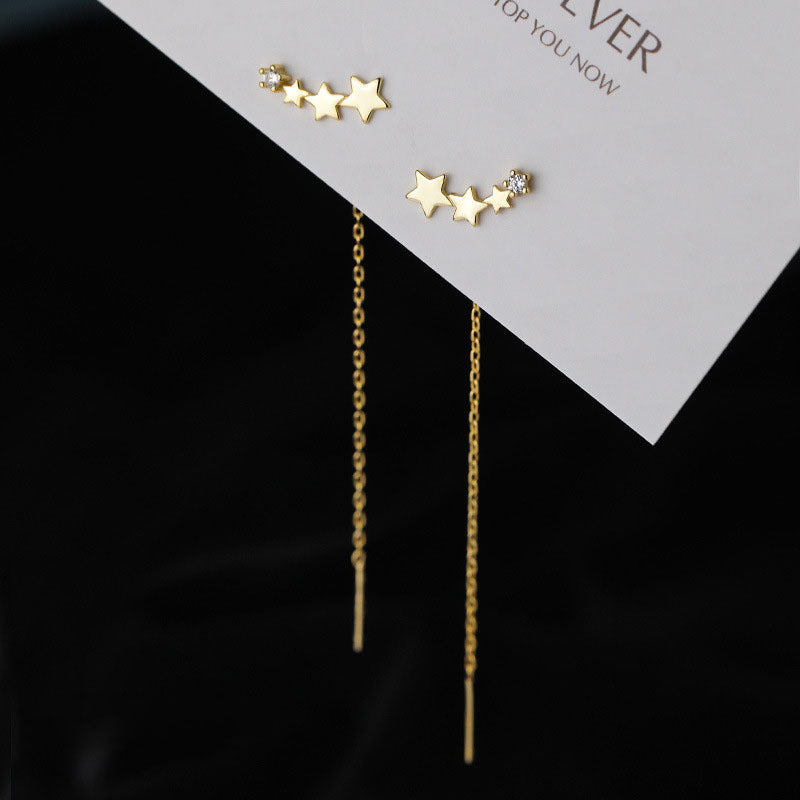 star earrings