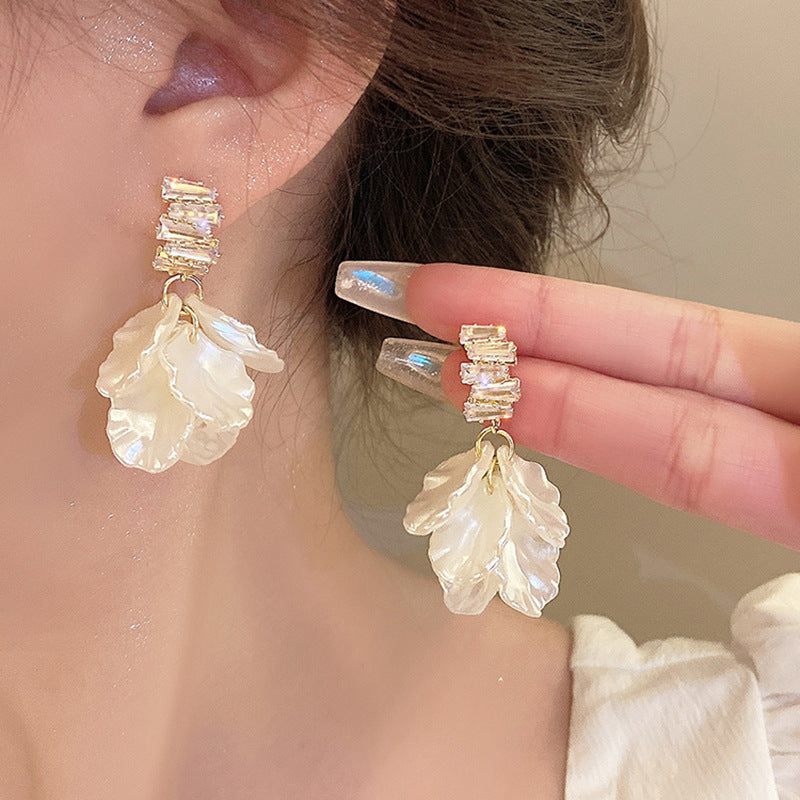 tassel long earrings