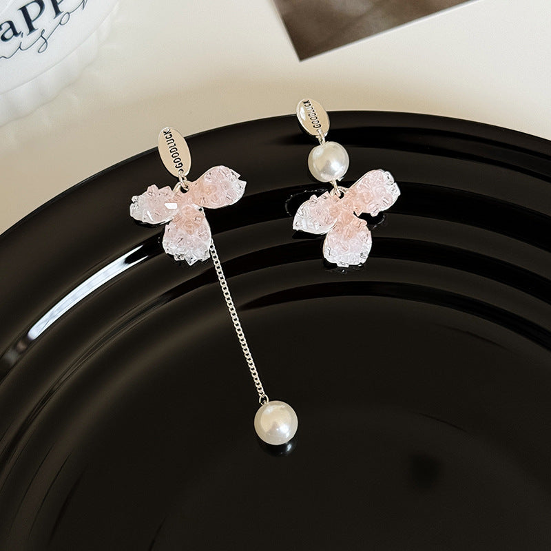tassel long earrings