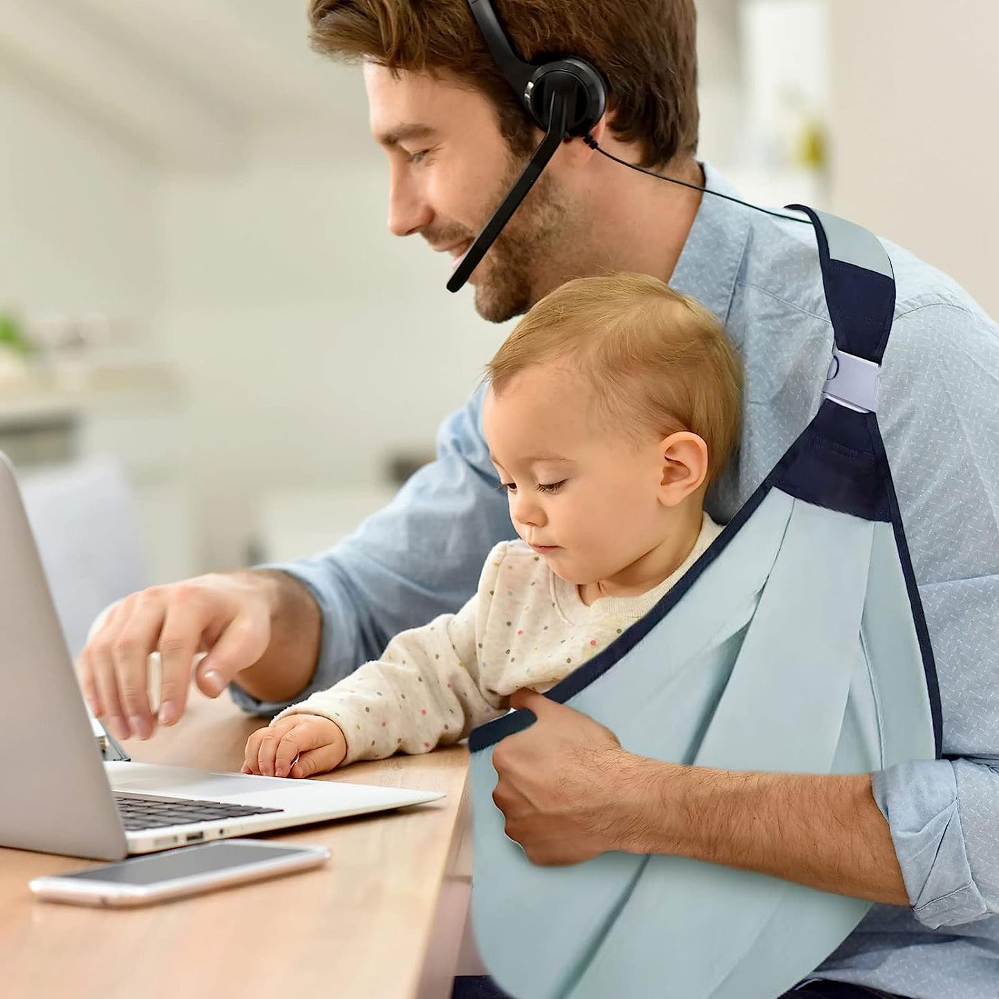 baby carrier wrap multifunctional, baby carrier ring sling - nivoland