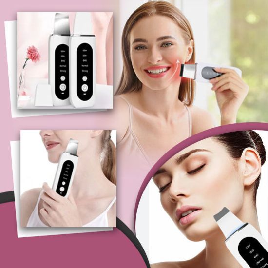 ultrasonic skin scrubber, ultimate skin solution! - nivoland