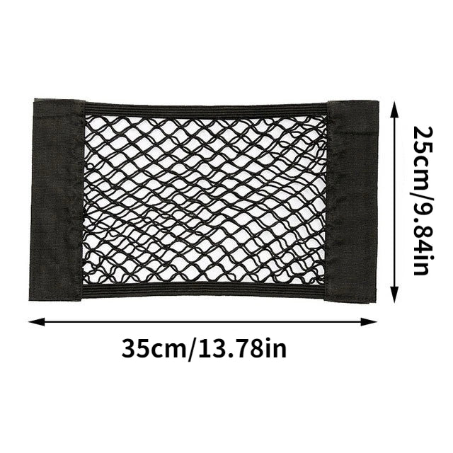 Car Back Rear Trunk Organizer Net Mesh Seat - NivoLand