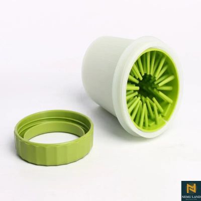 dog paw and foot cleaner (green) - nivoland
