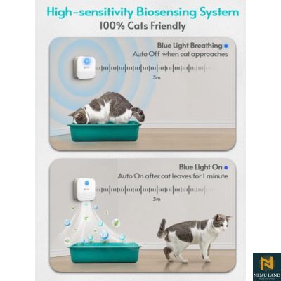 smart cat & dogs litter odor purifier - nivoland