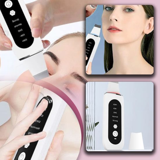 Ultrasonic Skin Scrubber, Ultimate Skin Solution! - NivoLand