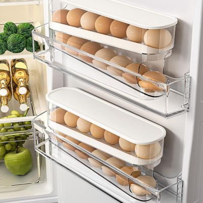 double layer egg storage box for refrigerator (12 eggs) - nivoland