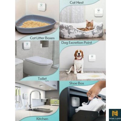 smart cat & dogs litter odor purifier - nivoland