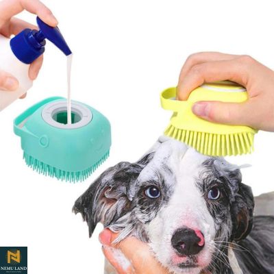 Soft Shower brush for pets, dog, & cat. - NivoLand