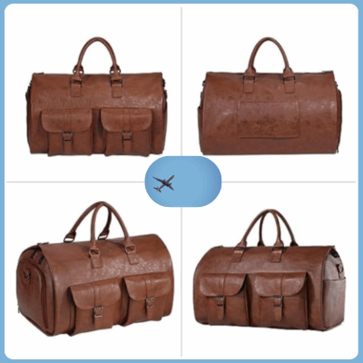 large pu folding suit storage bag, pack smarter, travel better! - nivoland