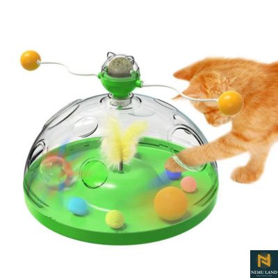 Interactive Cat Puzzle Feeders & Toys with Catnip - NivoLand