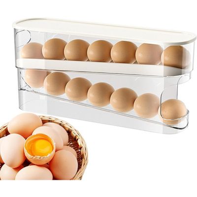 Double Layer Egg Storage Box for Refrigerator (12 Eggs) - NivoLand