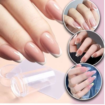 diy nail art stamper & stamping plate set - create stunning nail designs! - nivoland