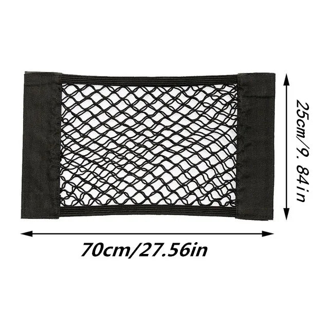 Car Back Rear Trunk Organizer Net Mesh Seat - NivoLand