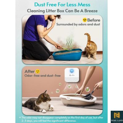 Smart Cat & Dogs Litter Odor Purifier - NivoLand