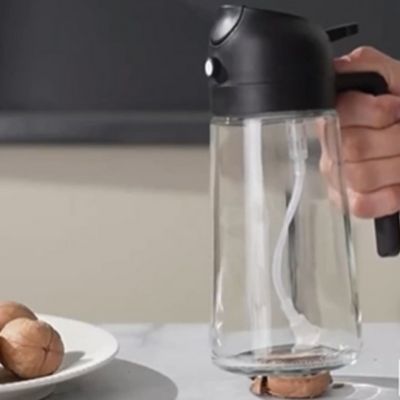 2 in 1 Olive Oil Sprayer and Dispenser Bottle - NivoLand