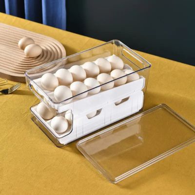 Rolling Egg Holder for Refrigerator (24 Eggs) - NivoLand