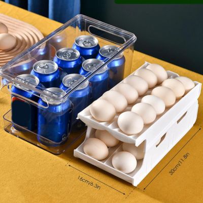 Rolling Egg Holder for Refrigerator (24 Eggs) - NivoLand
