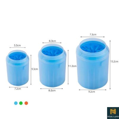 dog paw and foot cleaner (blue) - nivoland