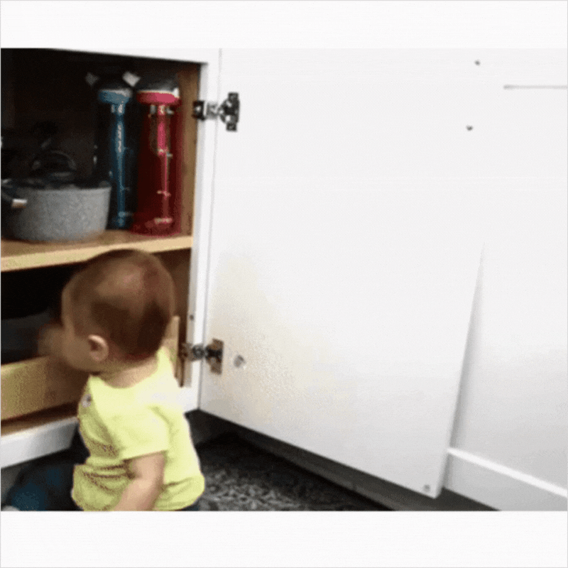 10pc Child Safety Strap Locks Baby Locks for Cabinets & More. - NivoLand