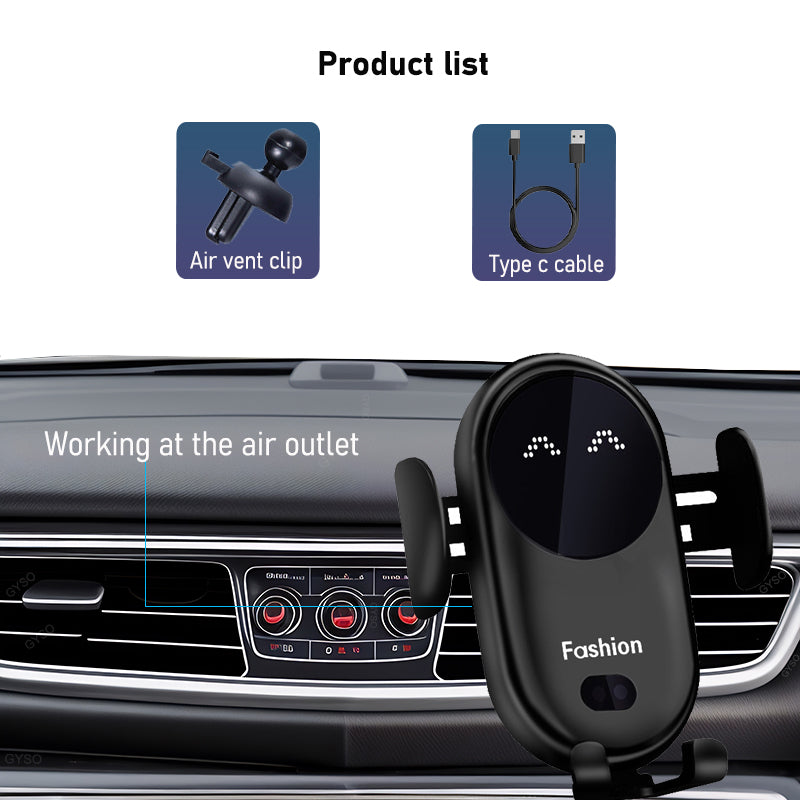 30W Automatic Car Wireless Charger - NivoLand