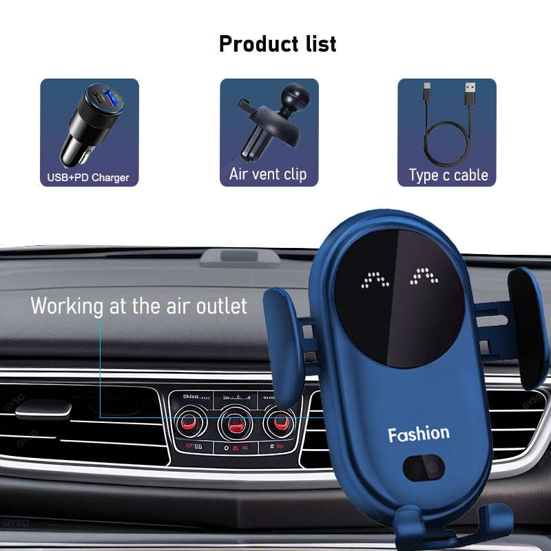 30W Automatic Car Wireless Charger - NivoLand