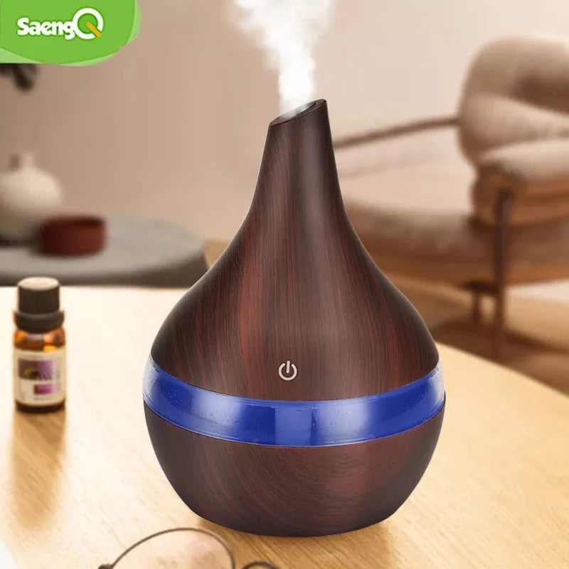 aromatic air diffuser and desktop humidifier with 7 colors - nivoland