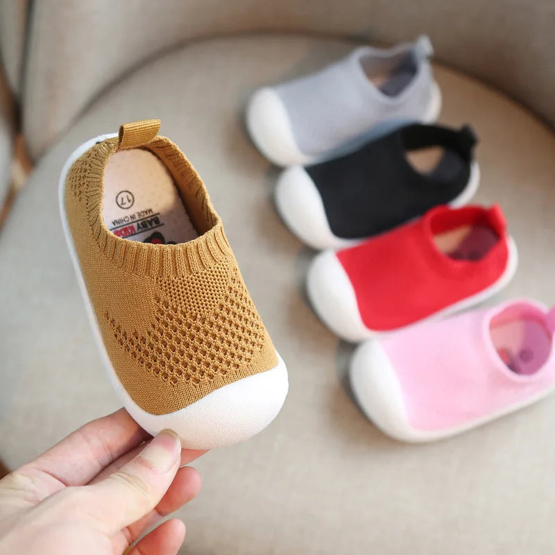 Kids Shoes Casual Mesh Breathable Infant Baby Children Girls Boys Sneakers Soft Bottom Comfortable Non-Slip - NivoLand