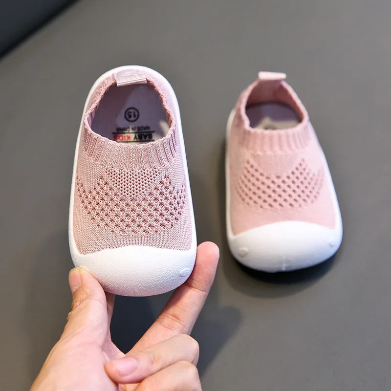 kids shoes casual mesh breathable infant baby children girls boys sneakers soft bottom comfortable non-slip - nivoland
