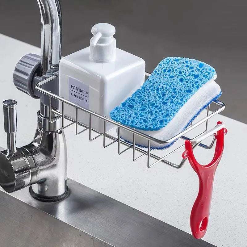 stainless steel sink rack & organizer - nivoland