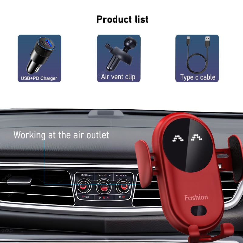 30W Automatic Car Wireless Charger - NivoLand