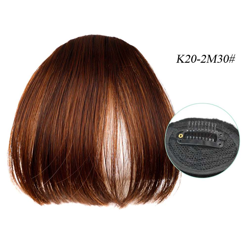 Synthetic Air Bangs For Women - NivoLand