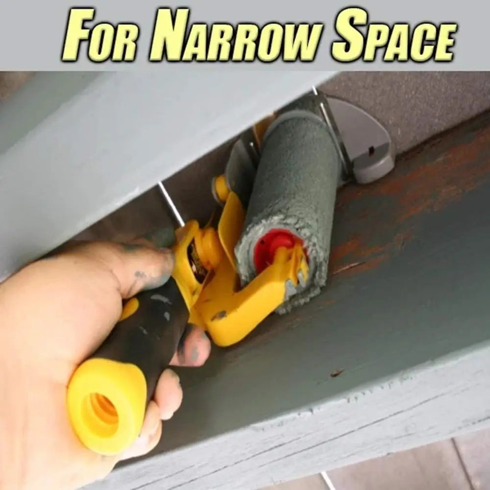 clean-cut tool multifunctional paint edger with 2pcs rollers and brushes - nivoland