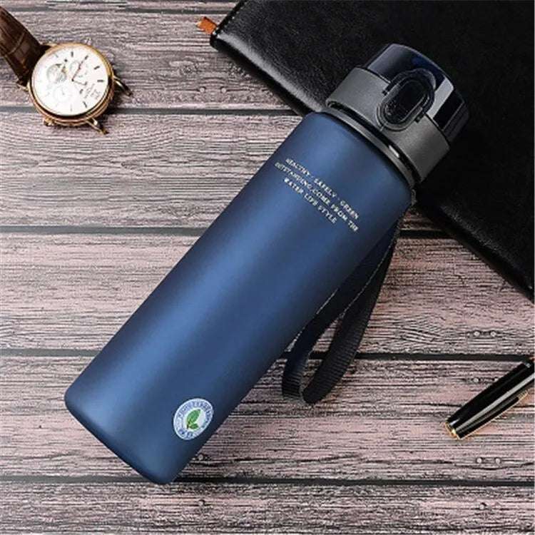 brand bpa free leak proof sports water bottle high quality tour hiking portable my favorite drink bottles 400ml 560ml - nivoland