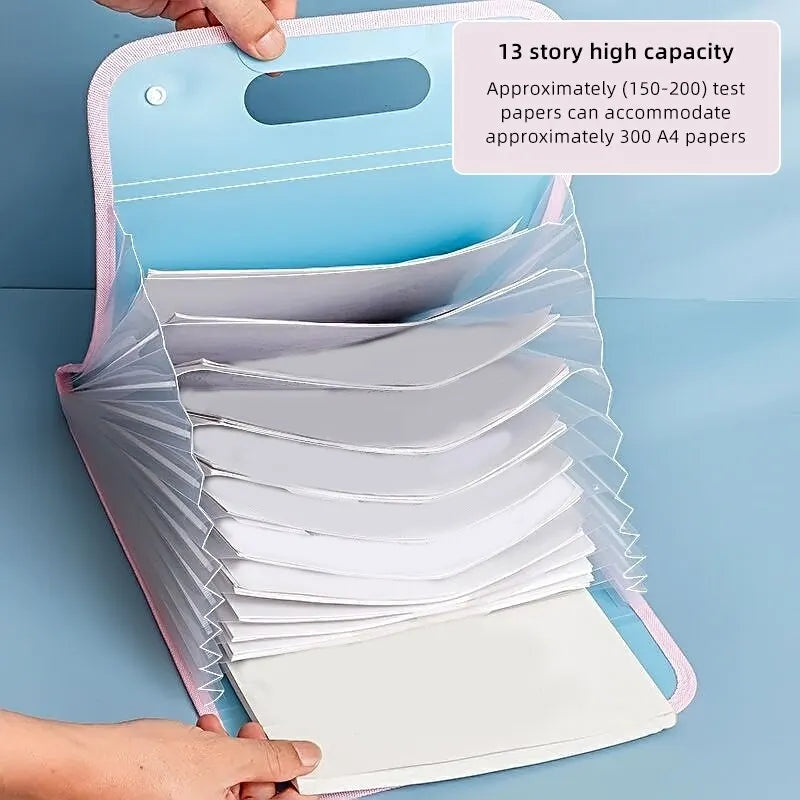 portable 13 pocket file folders - nivoland