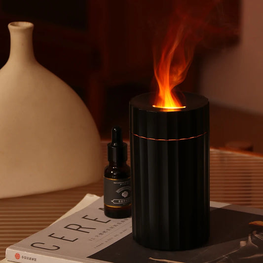 Colorful Electric Flame Aroma Diffuser and Air Humidifier for Car and Home - NivoLand