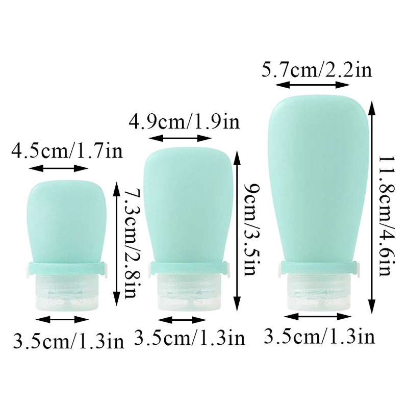 portable silicone travel bottle - your travel - nivoland