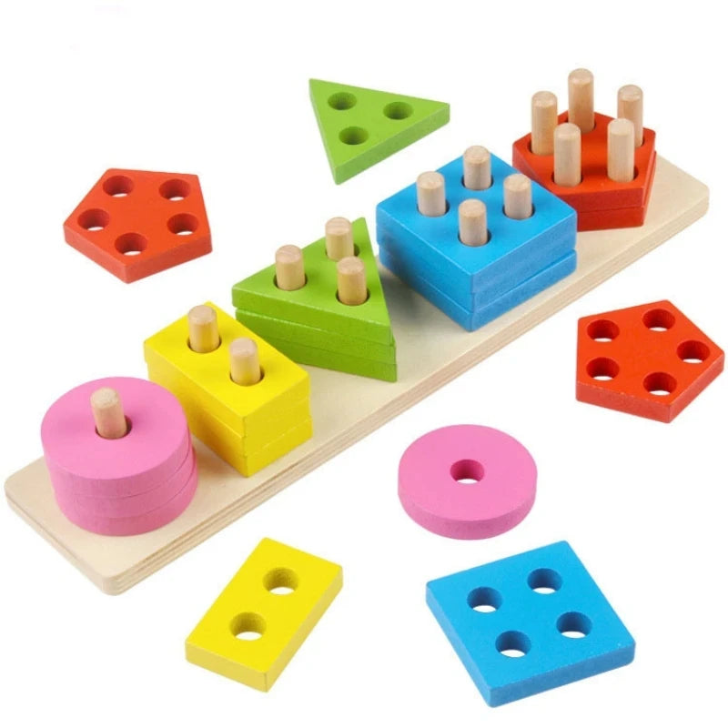 Montessori Wooden Educational Toys - Spark Creativity! 🌟 - NivoLand