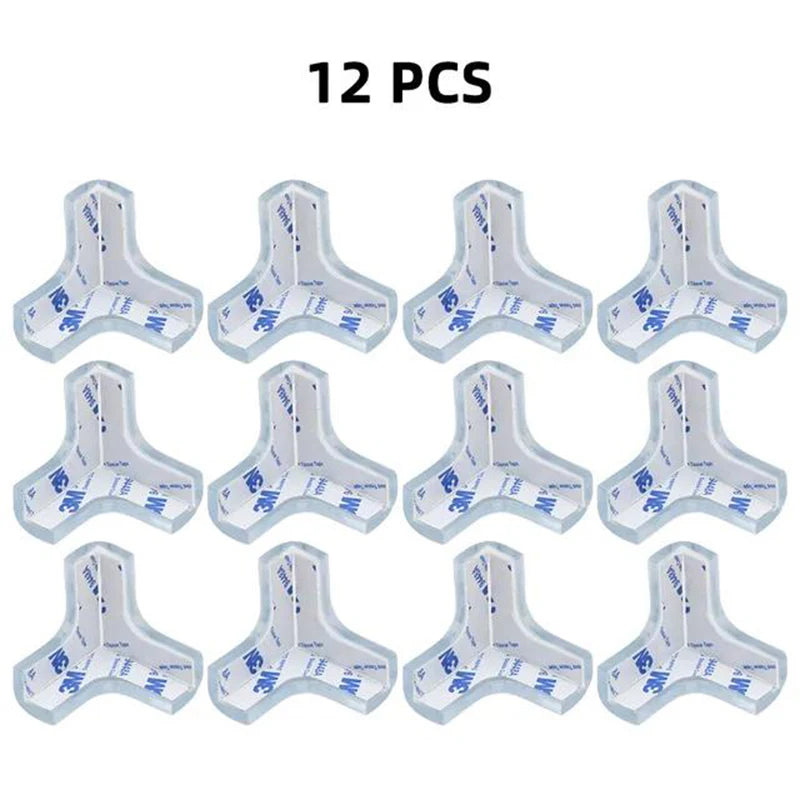 12 pc babycare corner protector for baby safety - nivoland