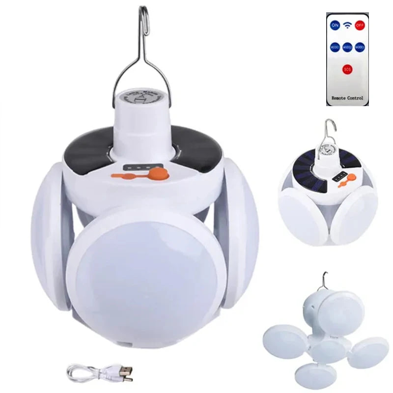 Portable Solar LED Bulb - Your Ultimate Outdoor Companion! - NivoLand