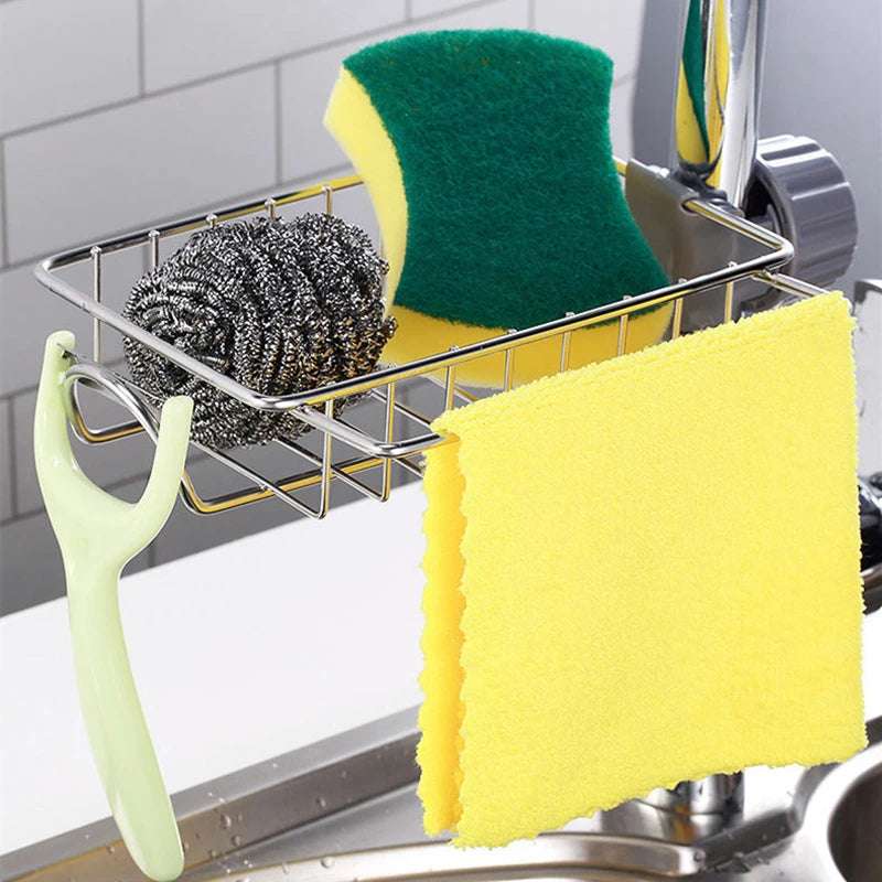 stainless steel sink rack & organizer - nivoland