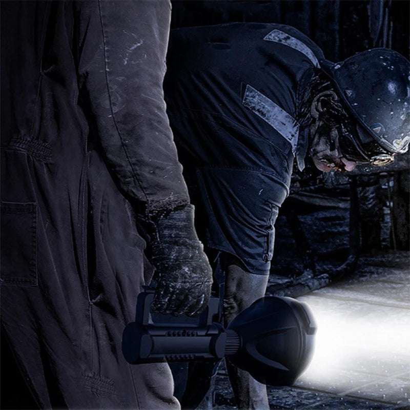 Rechargeable Mountable LED Spotlight - Powerful XHP100 - NivoLand