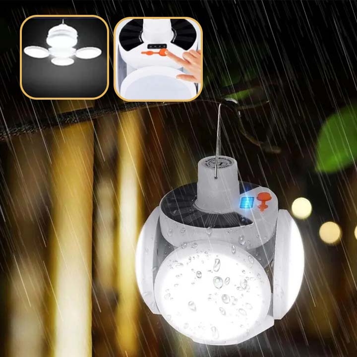 Portable Solar LED Bulb - Your Ultimate Outdoor Companion! - NivoLand