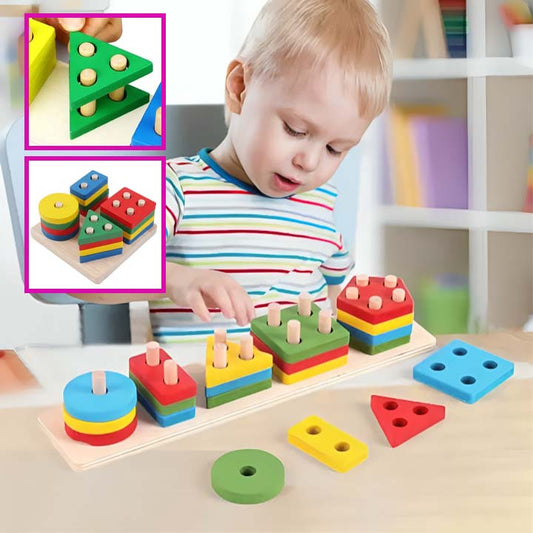Montessori Wooden Educational Toys - Spark Creativity! 🌟 - NivoLand