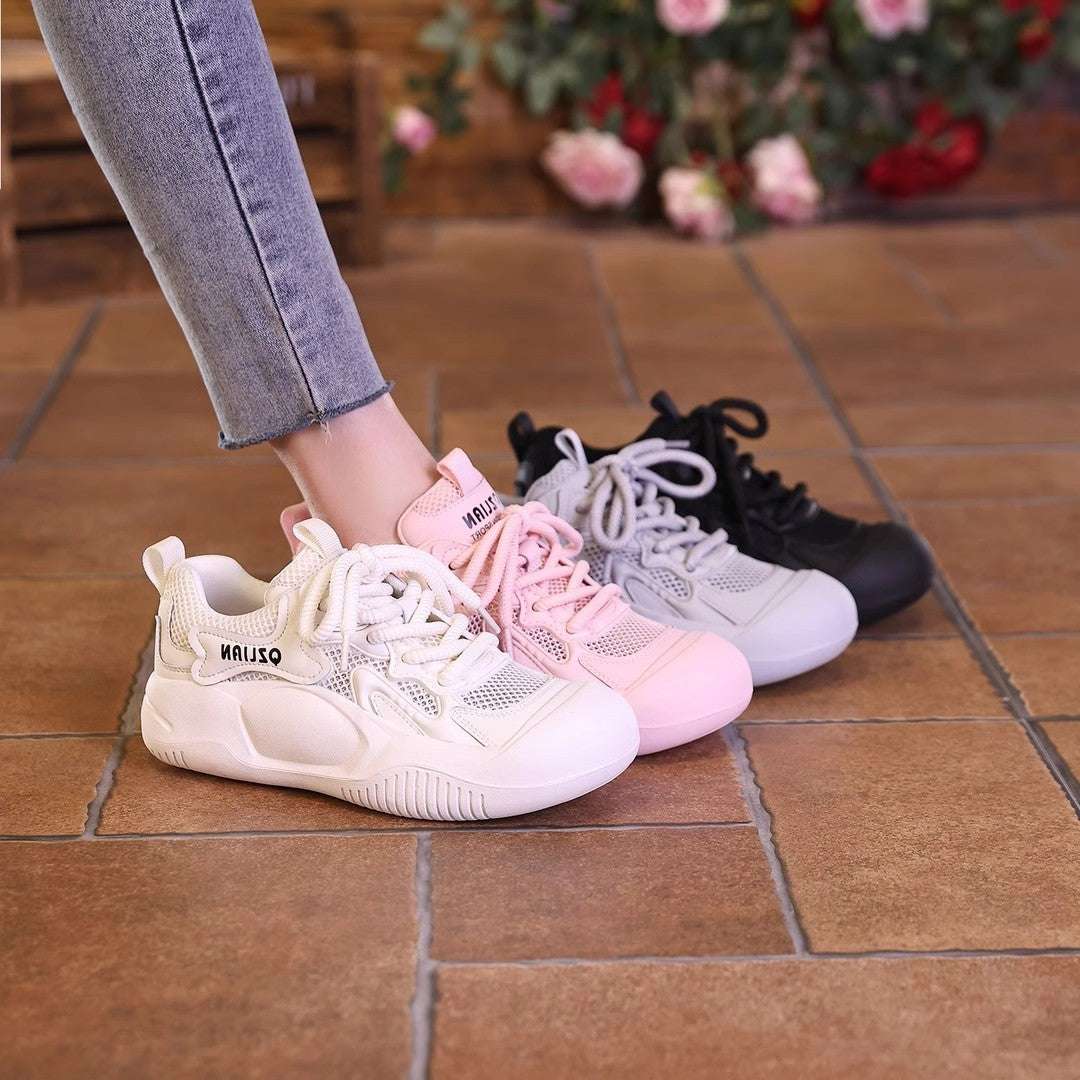 retro mesh casual sneakers - nivoland